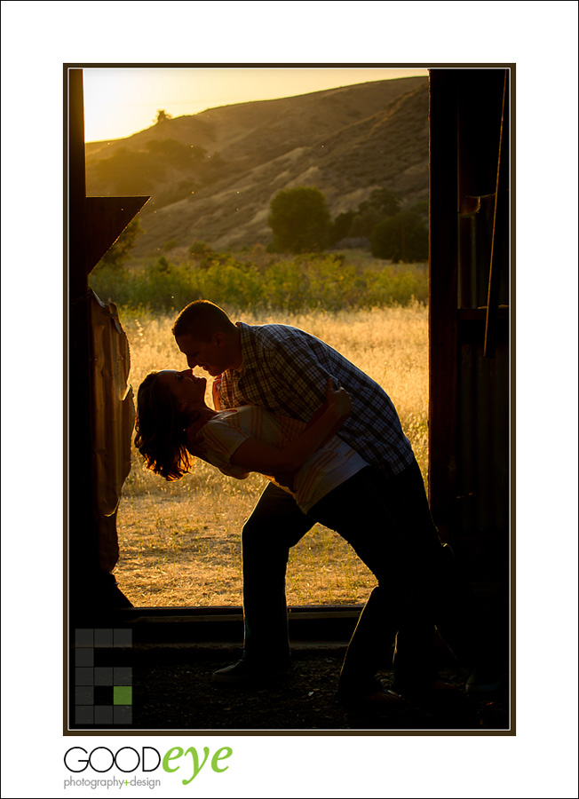 Coyote Creek Trail - Morgan Hill Engagement Photos - Urban Decay, Barn, Fields at Sunset