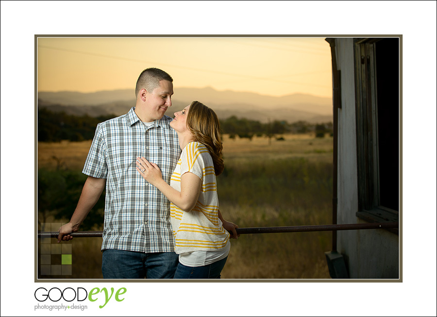 Coyote Creek Trail - Morgan Hill Engagement Photos - Urban Decay, Barn, Fields at Sunset