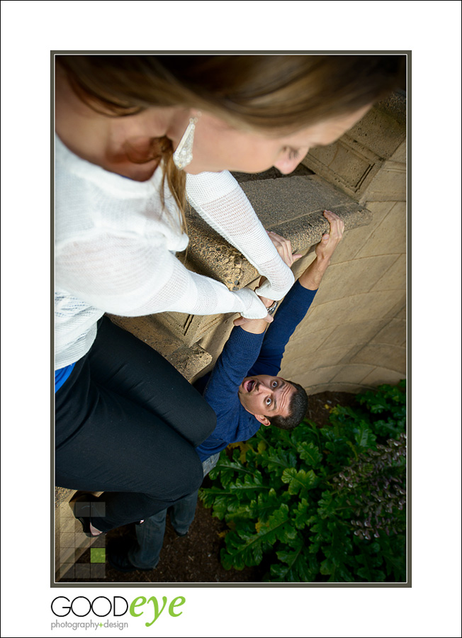 Engagement Photos in the San Francisco Mission District and Palace of Fine Arts