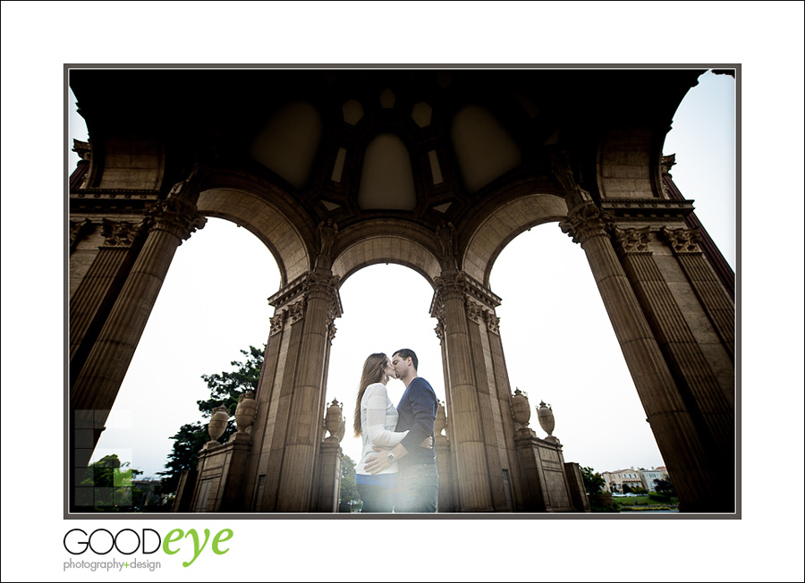 Engagement Photos in the San Francisco Mission District and Palace of Fine Arts