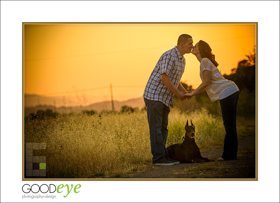 Coyote Creek Trail - Morgan Hill Engagement Photos - Urban Decay, Barn, Fields at Sunset