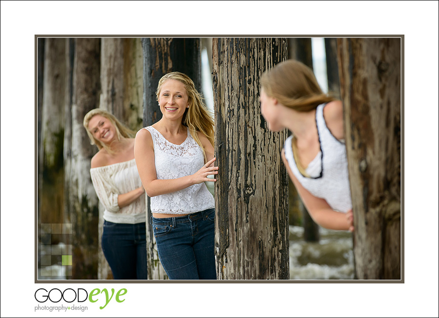 Capitola Beach Family Photos - Aurora and Daughters