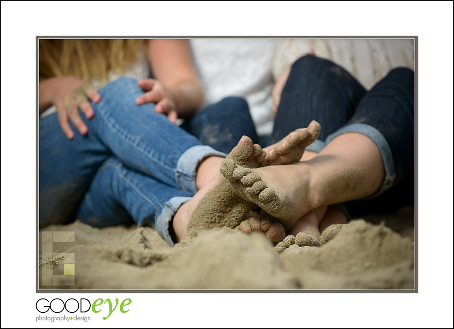 Capitola Beach Family Photos - Aurora and Daughters