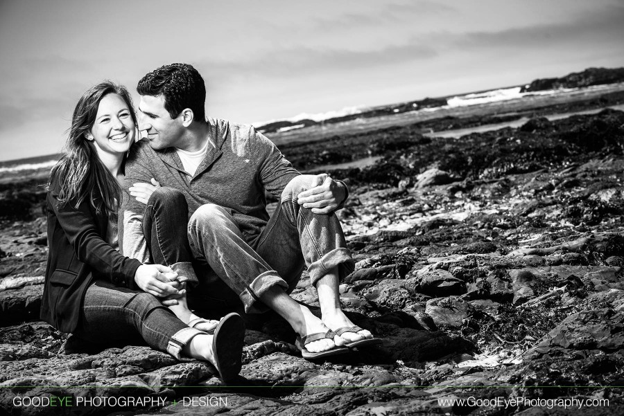 Fitzgerald Marine Reserve - Moss Beach Engagement Photos - Crystal and Ben