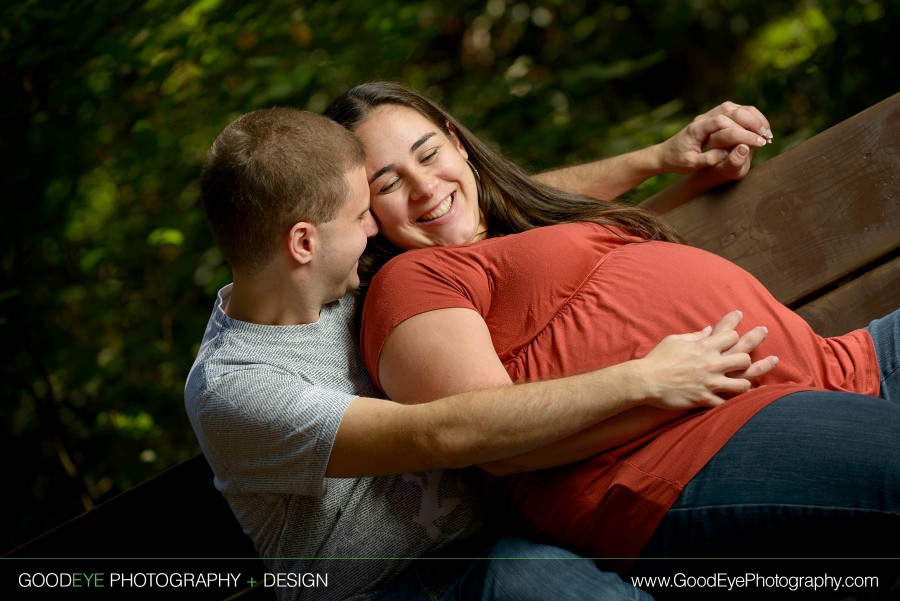 Aptos Maternity Photos - Nisene Marks - Stephanie and Owen