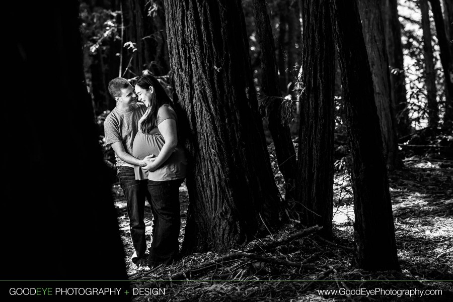 Aptos Maternity Photos - Nisene Marks - Stephanie and Owen