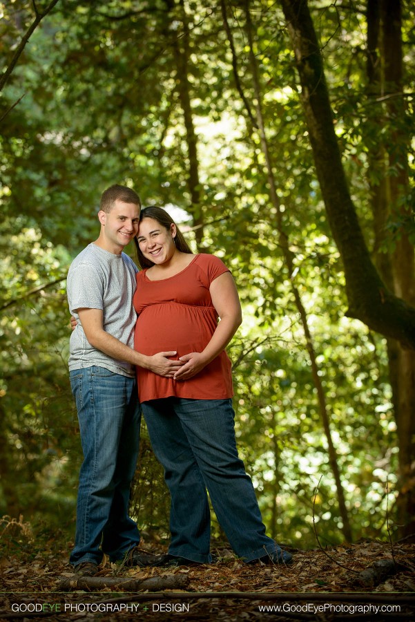 Aptos Maternity Photos - Nisene Marks - Stephanie and Owen