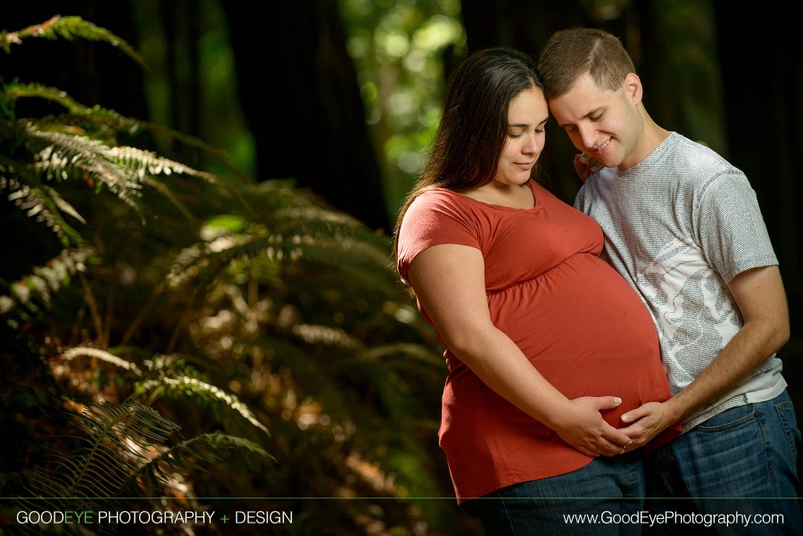 Aptos Maternity Photos - Nisene Marks - Stephanie and Owen