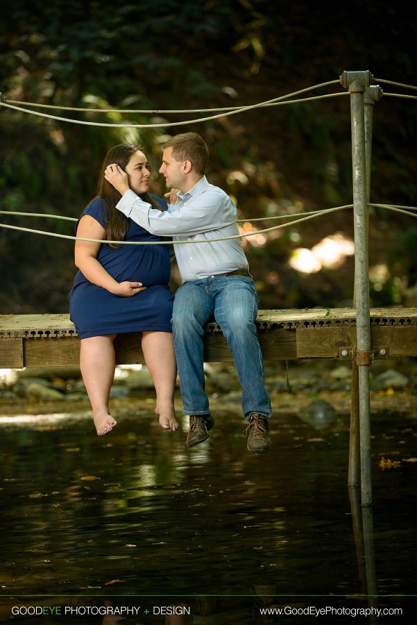 Aptos Maternity Photos - Nisene Marks - Stephanie and Owen