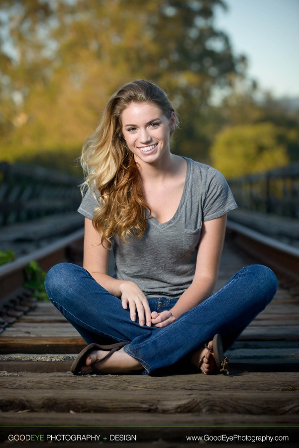 Capitola Senior Portrait Photos - Senior Portraits at the Beach - Jillian