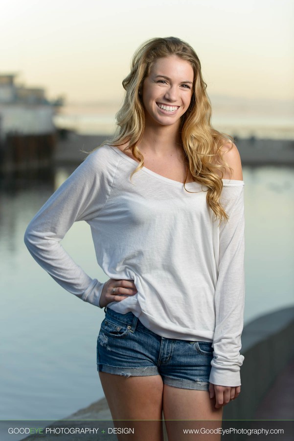 Capitola Senior Portrait Photos - Senior Portraits at the Beach - Jillian