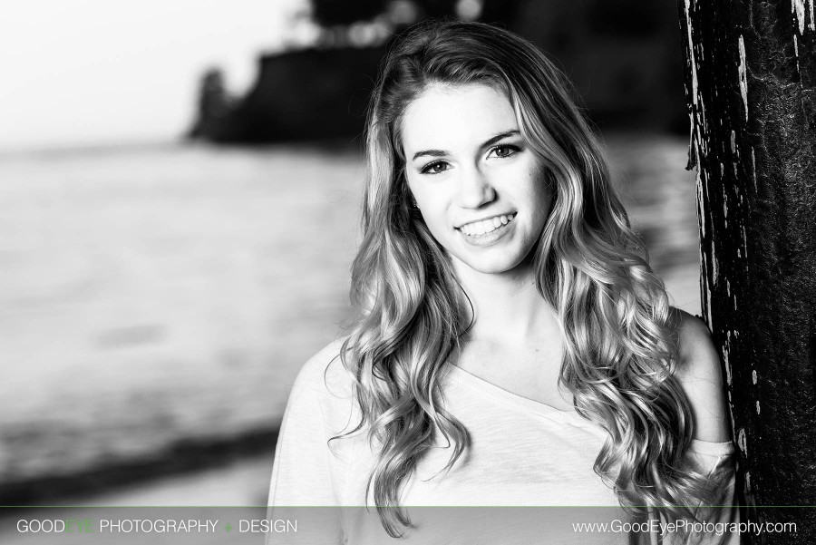 Capitola Senior Portrait Photos - Senior Portraits at the Beach - Jillian