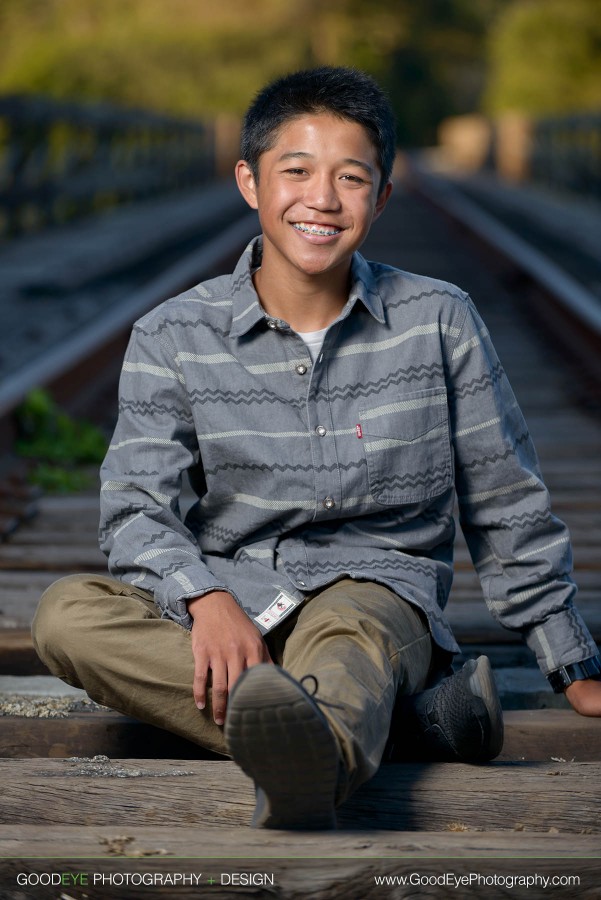 Capitola Beach Senior Portrait Photos - Brandon - Sneak Peek