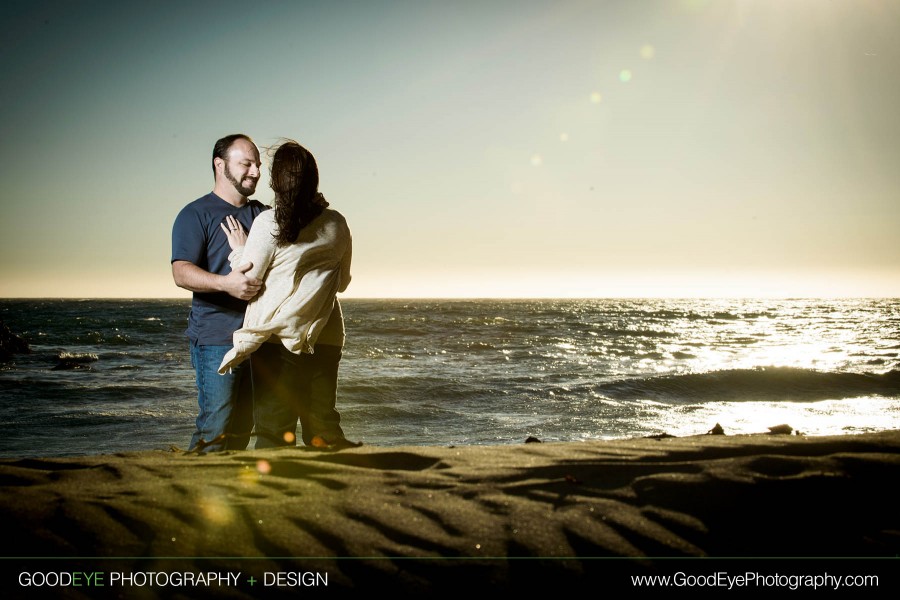 Pfeiffer Beach Engagement Photos - Big Sur - Liz and Scott