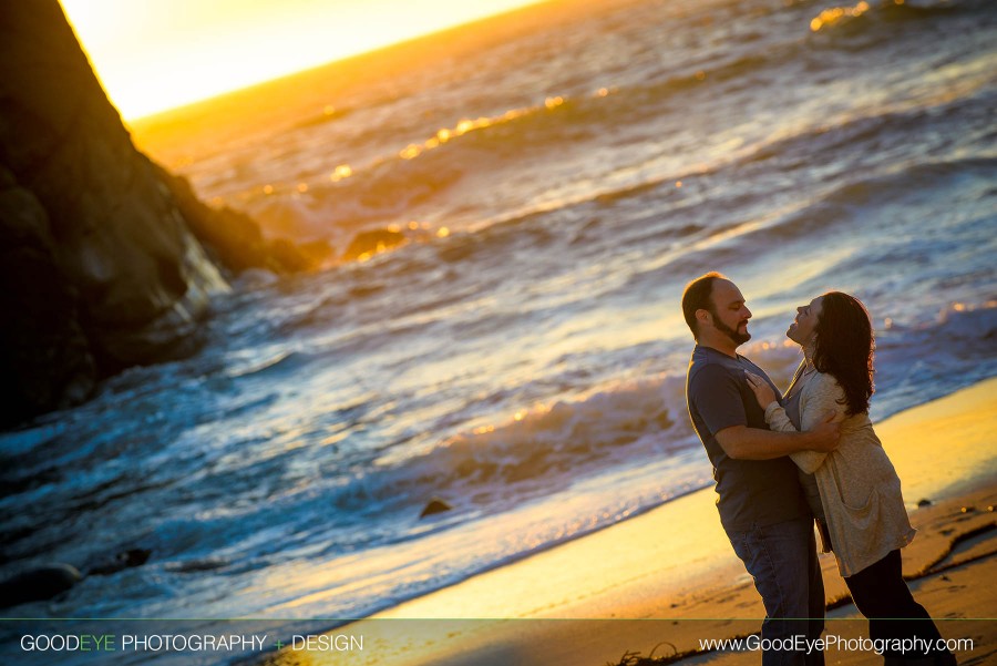 Pfeiffer Beach Engagement Photos - Big Sur - Liz and Scott