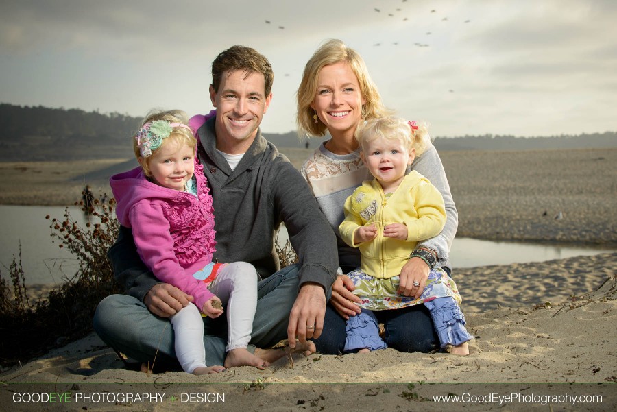 Carmel family photos at the beach