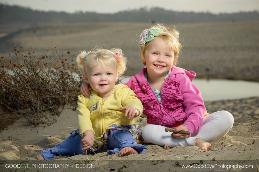 Carmel family photos at the beach