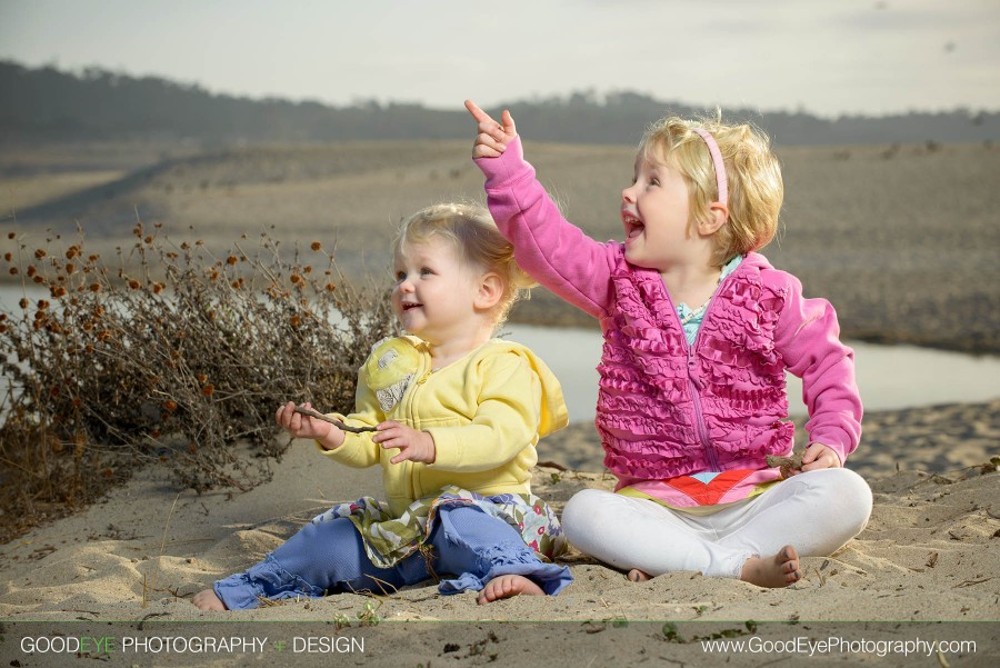 Carmel family photos at the beach