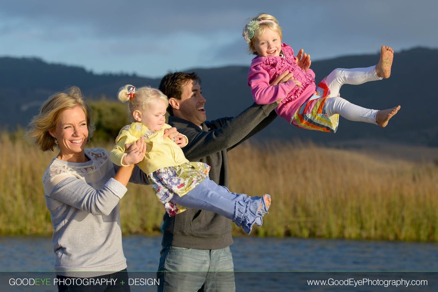 Carmel family photos at the beach