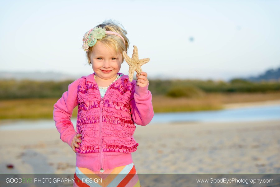 Carmel family photos at the beach