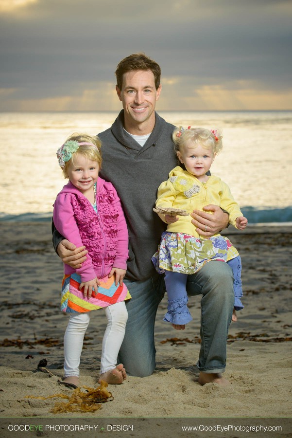 Carmel family photos at the beach