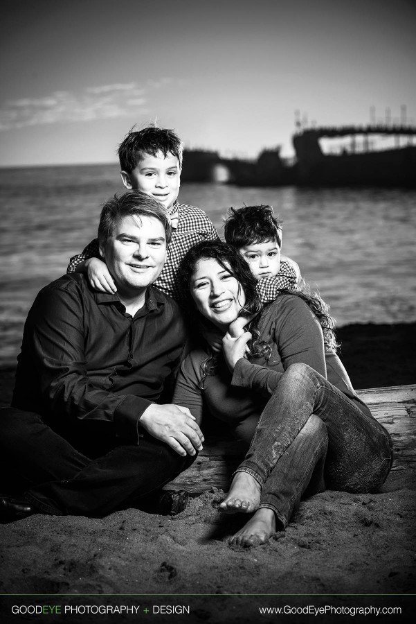 Seacliff Beach Family Photos at Sunset - Aptos, CA