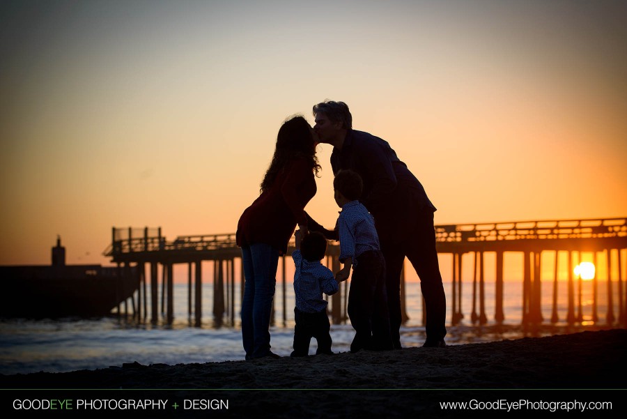 Seacliff Beach Family Photos at Sunset - Aptos, CA