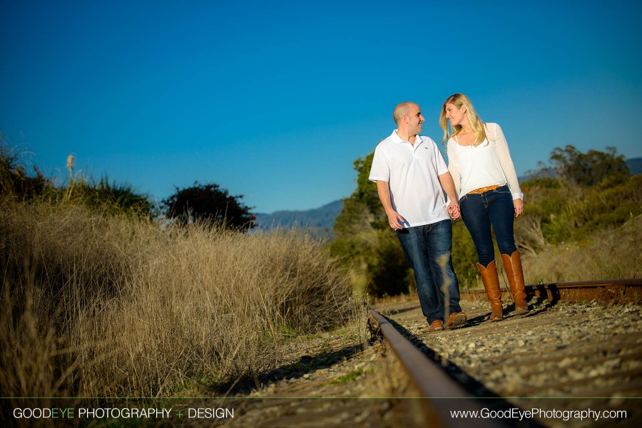 Capitola Beach Engagement Photos