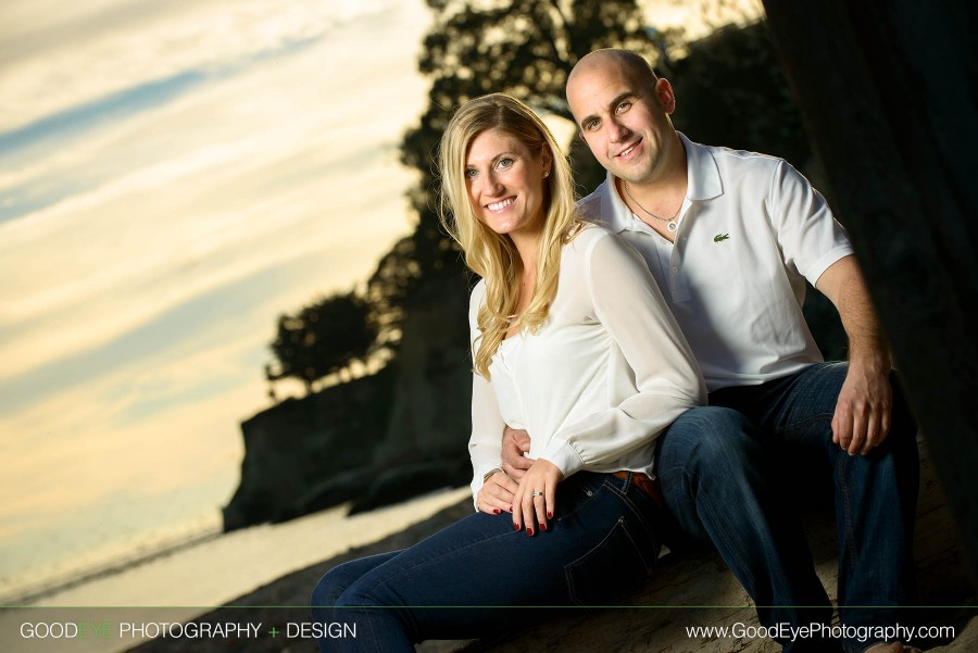 Capitola Beach Engagement Photos