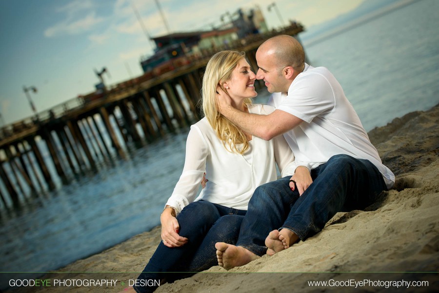 Capitola Beach Engagement Photos