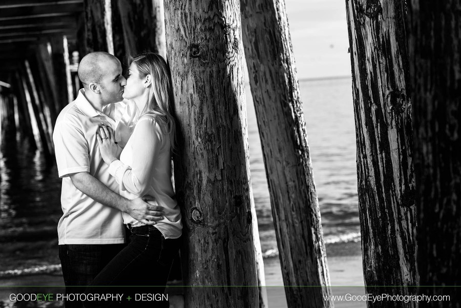 Capitola Beach Engagement Photos