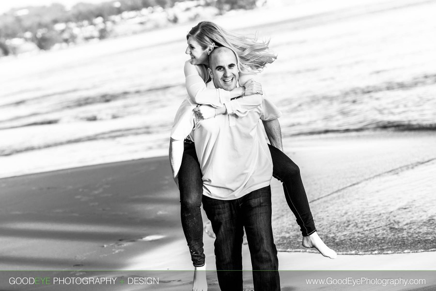 Capitola Beach Engagement Photos