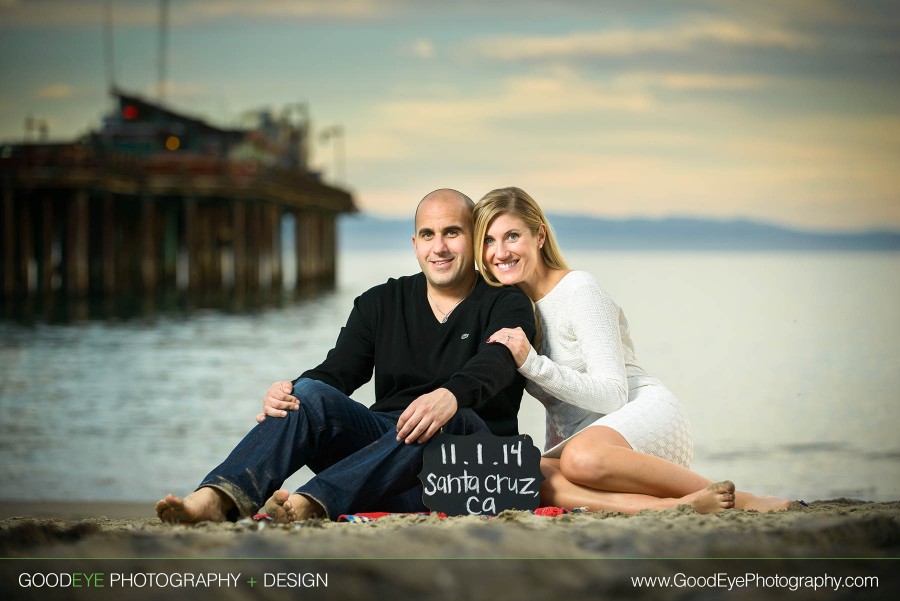 Capitola Beach Engagement Photos