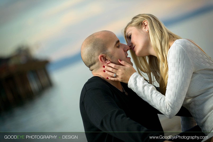 Capitola Beach Engagement Photos