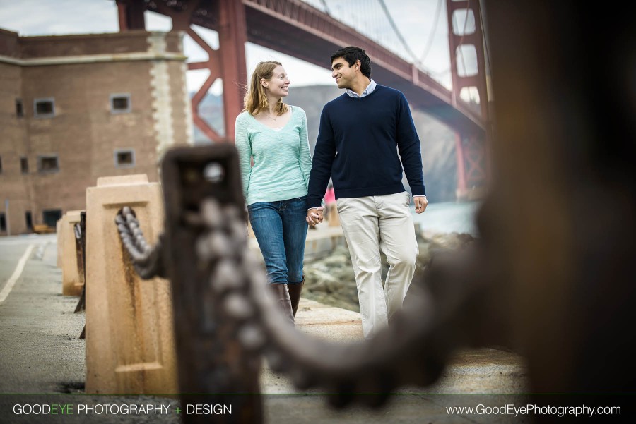 Fort Point Engagement Photos - San Francisco - Carly and Josué