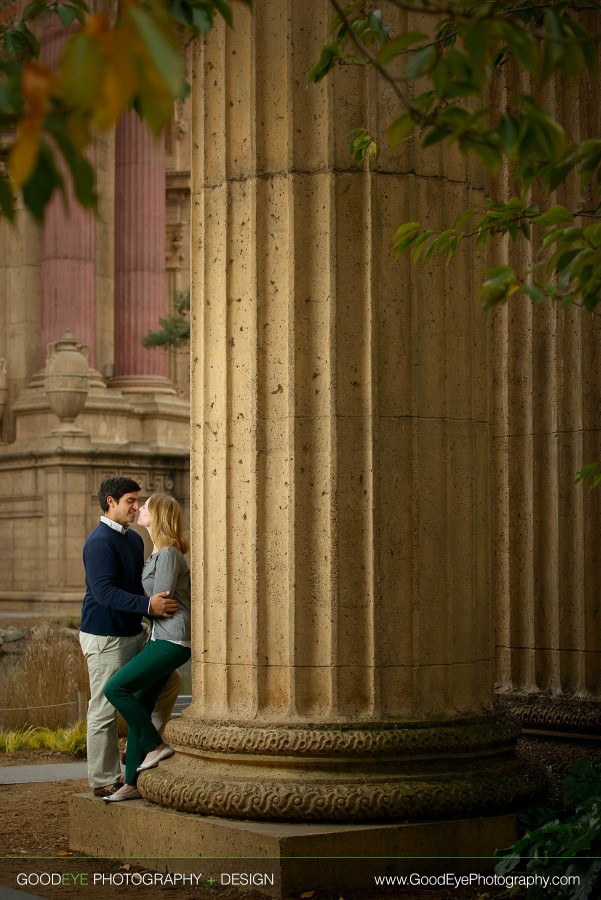 Palace of Fine Arts Engagement Photos - Carly and Josué