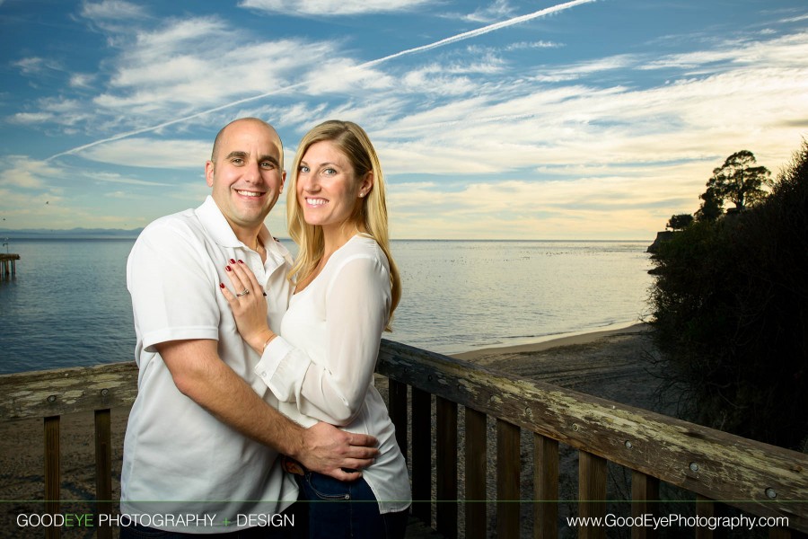 Capitola Beach Engagement Photos