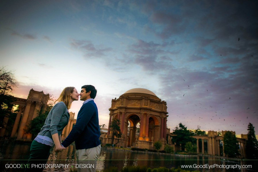 Palace of Fine Arts Engagement Photos - Carly and Josué