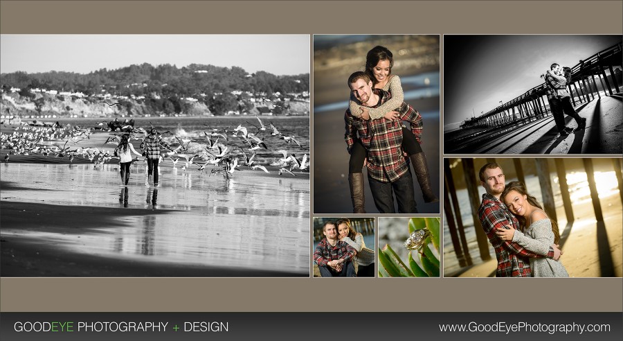 Capitola Beach Engagement Photos