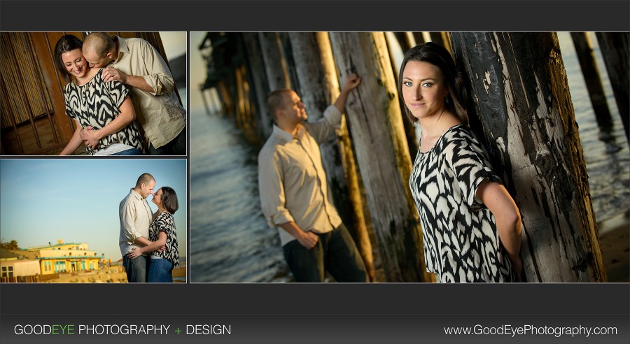 Capitola Beach Engagement Photos