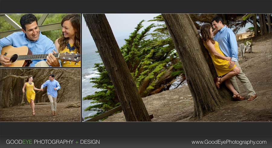 Fitzgerald Marine Reserve, Moss Beach Engagement Photos