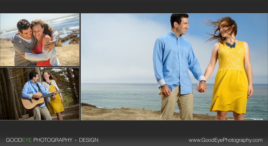 Fitzgerald Marine Reserve, Moss Beach Engagement Photos