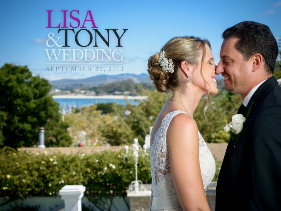 The Perry House Monterey Wedding Photos - Lisa and Tony