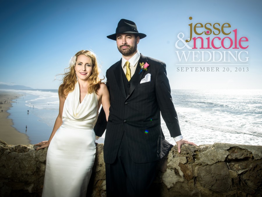 Shakespeare Garden and Half Moon Bay Colony Club Wedding Photos - Nicole and Jesse