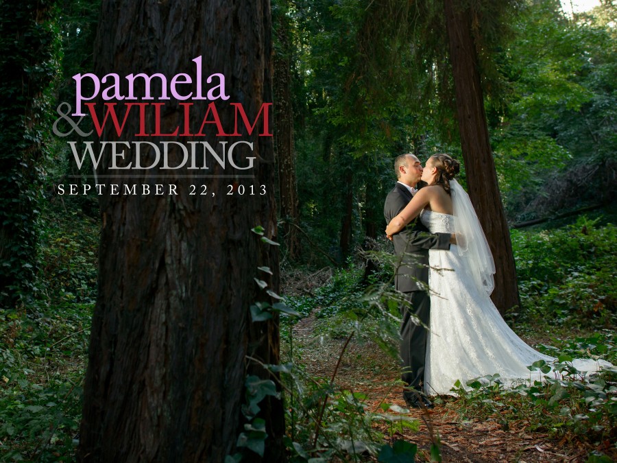 Wagner's Grove Santa Cruz Wedding Photos - Pamela and William