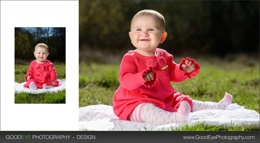 Baby Kaitlin at 8 Months Old - Children Photography by Bay Area Photographer Chris Schmauch