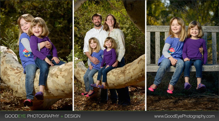 UCSC Arboretum - Santa Cruz family photos