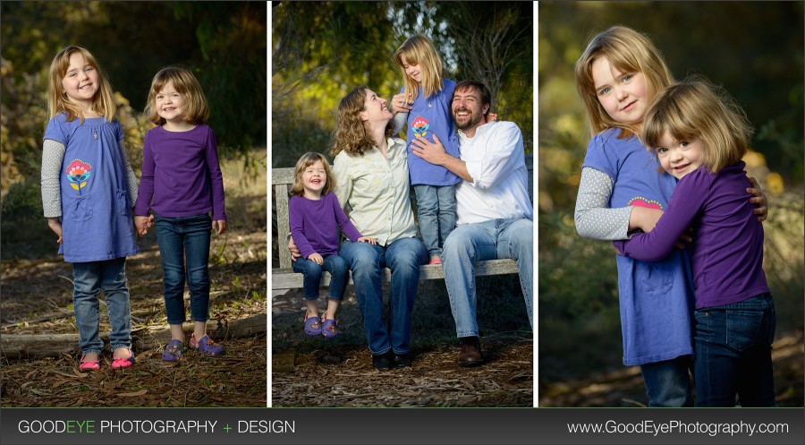 UCSC Arboretum - Santa Cruz family photos