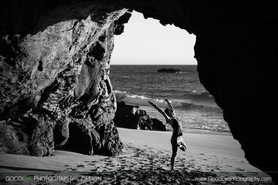 Yoga Photos – Panther Beach, Santa Cruz – by Bay Area portrait photographer Chris Schmauch www.GoodEyePhotography.com 