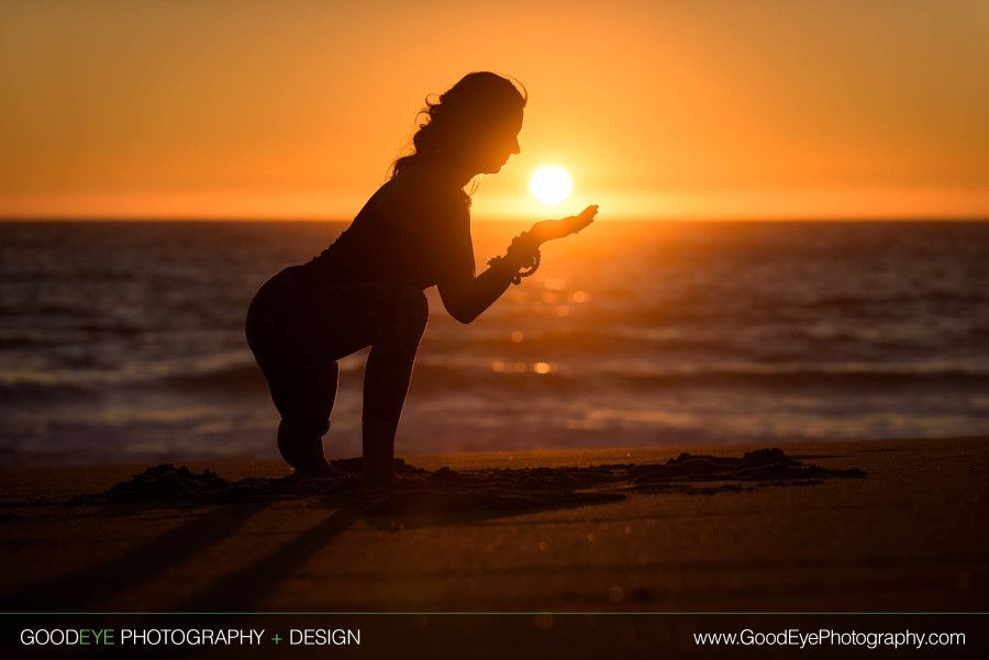 Yoga Photos – Panther Beach, Santa Cruz – by Bay Area portrait photographer Chris Schmauch www.GoodEyePhotography.com 